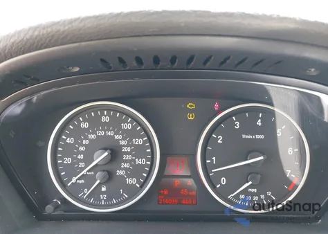 2010 BMW X5 xDrive30I из США, поврежденный, VIN 5UXFE4C57AL279617